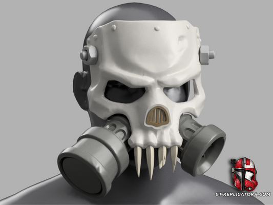 STL 3D Print Files Hive Scum Class Reaper Mask - DARKTIDE