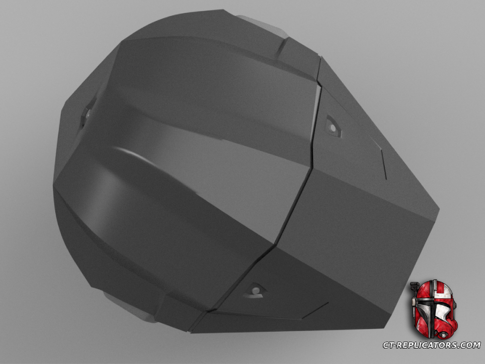STL 3D Print Files Helldivers 2 - RS-67 Null Cipher Helmet Cosplay 1:1 Replica