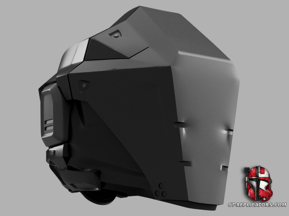 STL 3D Print Files Helldivers 2 - RS-67 Null Cipher Helmet Cosplay 1:1 Replica