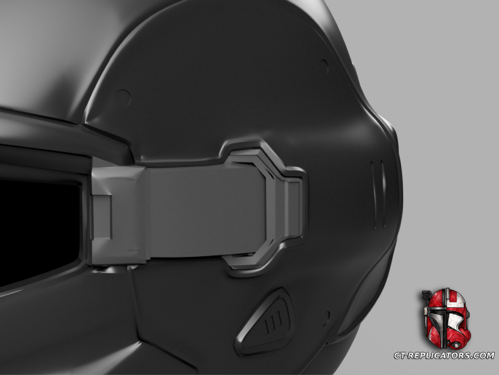 STL 3D Print Files Helldivers 2 - RS-89 Shadow Paragon Helmet Cosplay 1:1 Replica