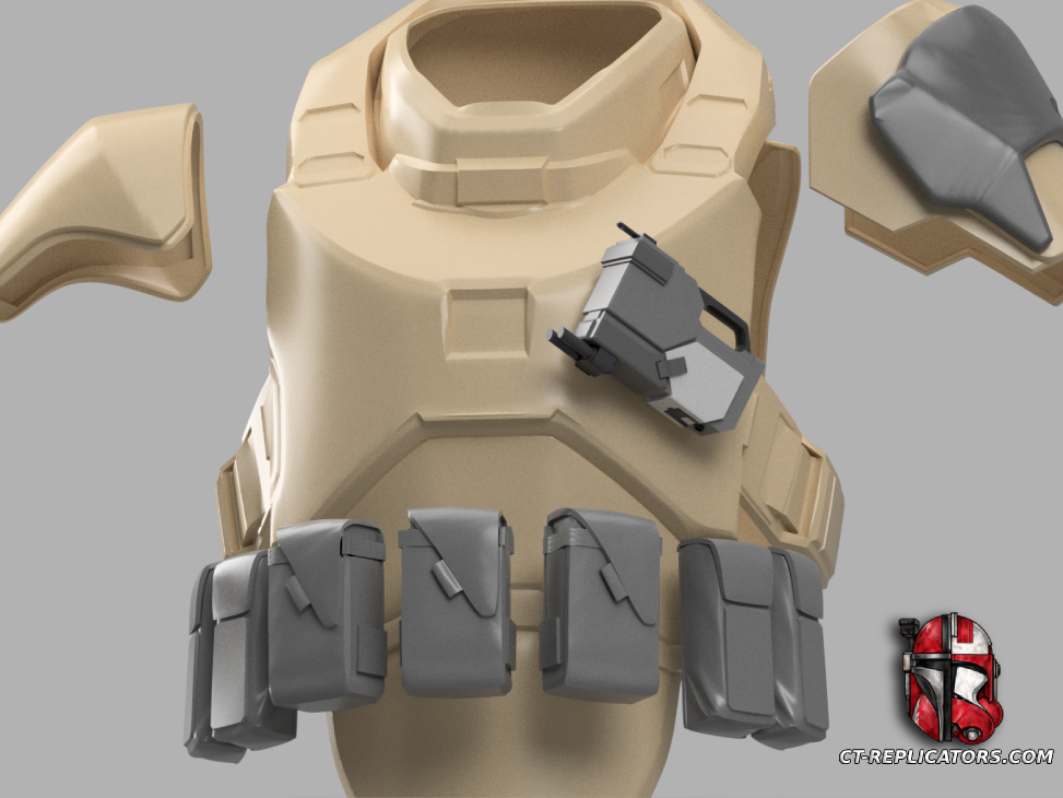 Helldivers 2 - CE-64 Grenadier Armor Cosplay 1:1 Replica