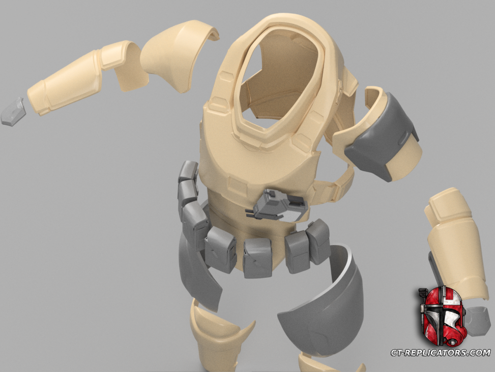 Helldivers 2 - CE-64 Grenadier Armor Cosplay 1:1 Replica