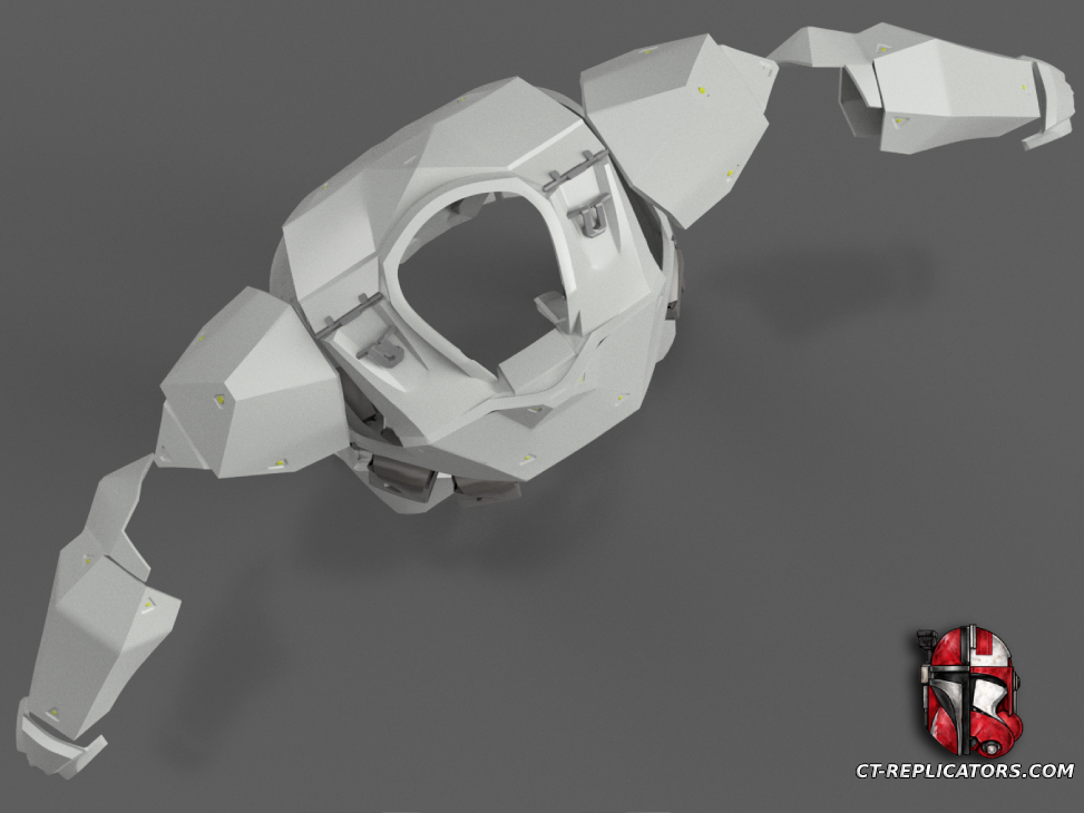 Helldivers 2 - RS-67 Null Cipher Armor Cosplay 1:1 Replica