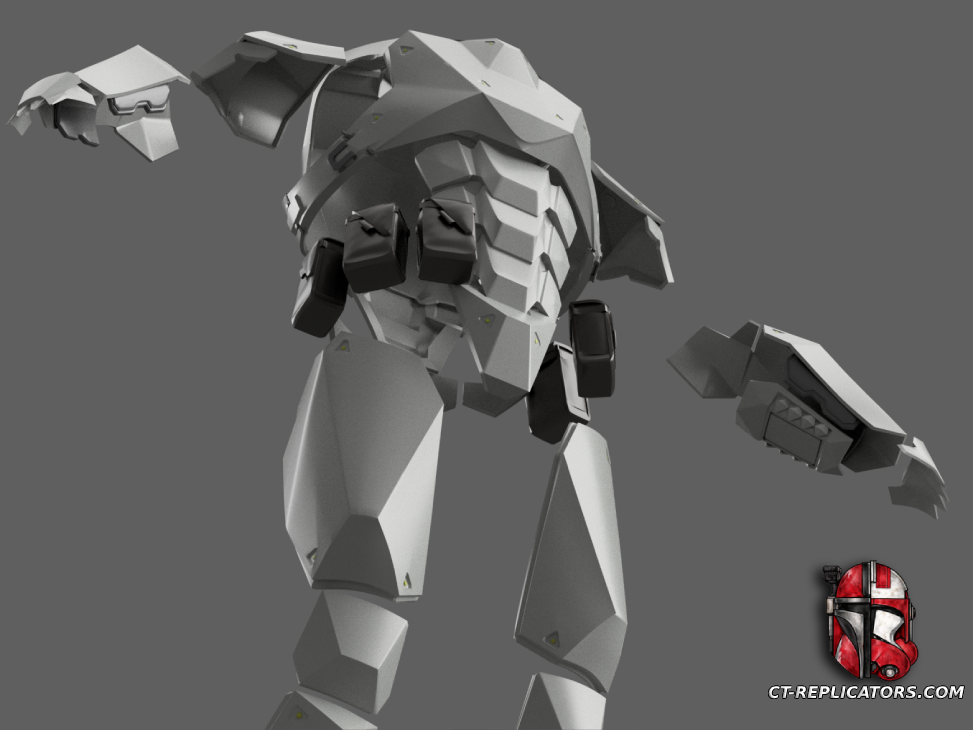 Helldivers 2 - RS-67 Null Cipher Armor Cosplay 1:1 Replica