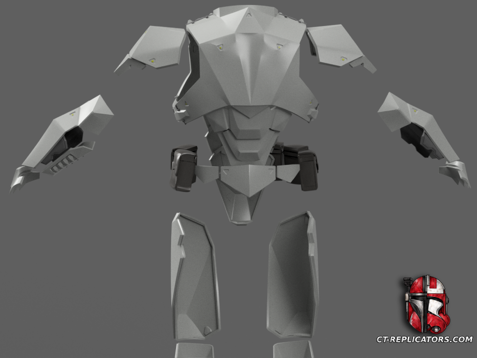 Helldivers 2 - RS-67 Null Cipher Armor Cosplay 1:1 Replica