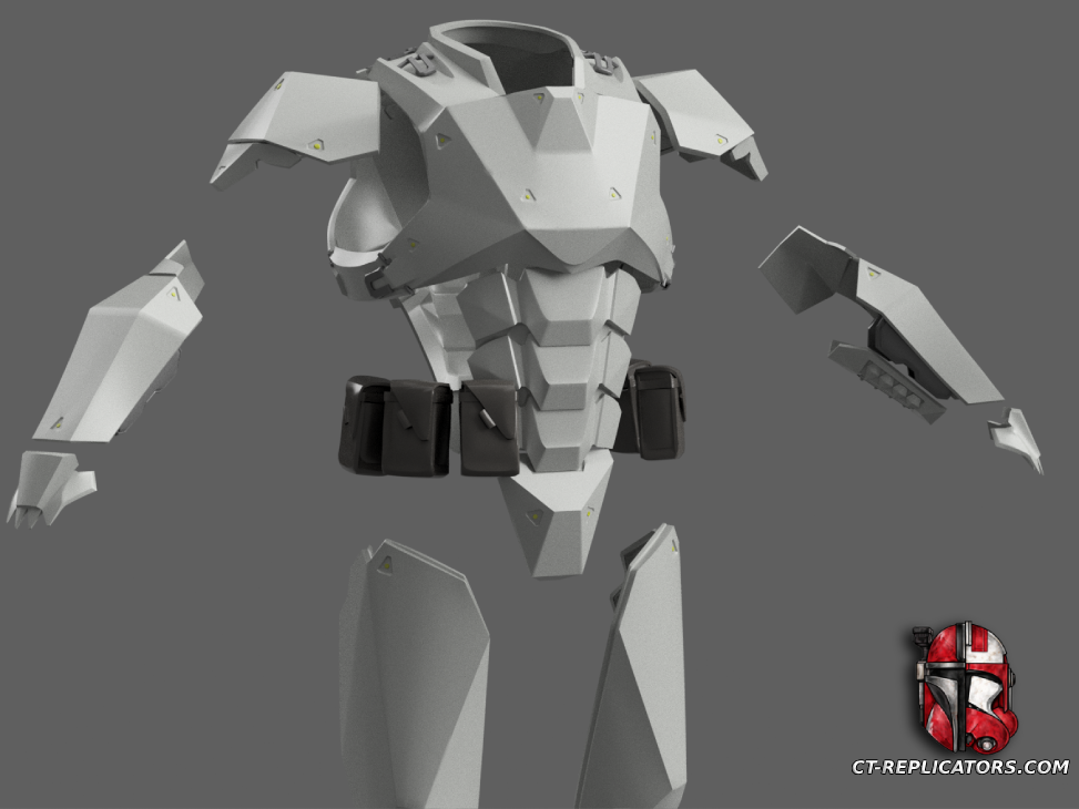 Helldivers 2 - RS-67 Null Cipher Armor Cosplay 1:1 Replica