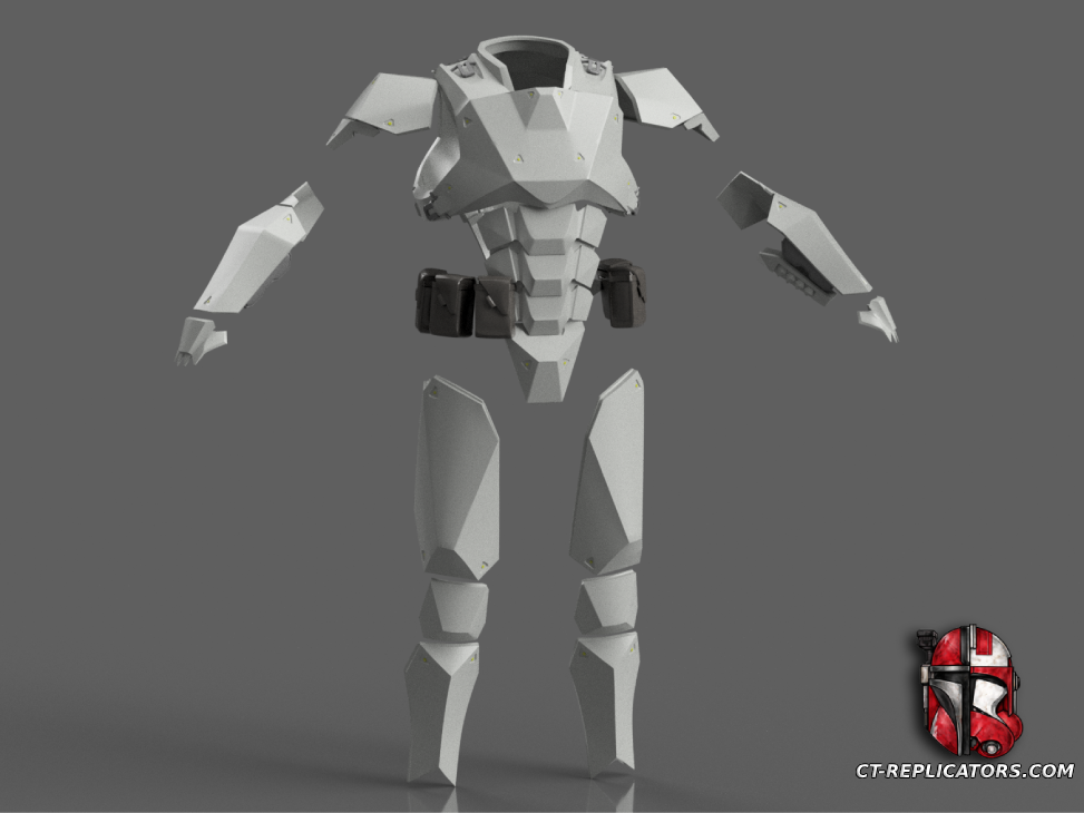 Helldivers 2 - RS-67 Null Cipher Armor Cosplay 1:1 Replica