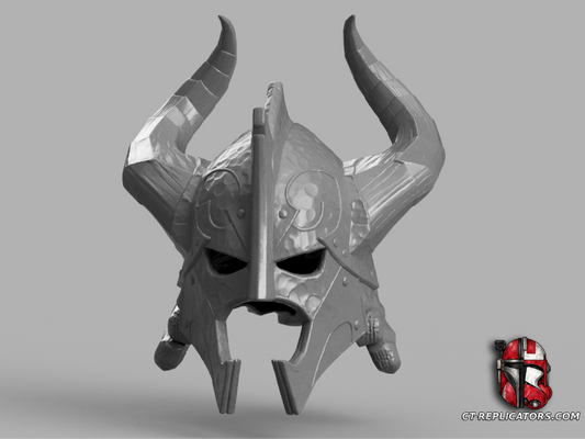 Elder Scrolls Skyrim - Dragonbone Helmet 1:1 Cosplay Replica