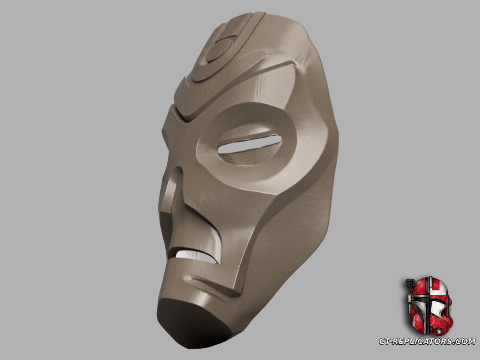 STL 3D Print Files Elder Scrolls Skyrim Dragon Priest Mask Cosplay 1:1 Replica