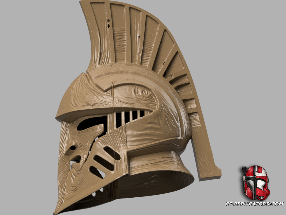STL 3D Print Files Elder Scrolls Skyrim Dwarven Helmet Cosplay 1:1 Replica