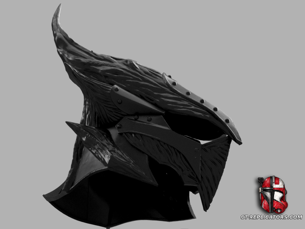 Elder Scrolls Skyrim Daedric Dragon Helmet Cosplay 1:1 Replica