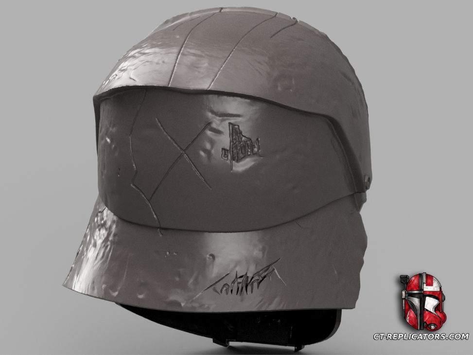 STL 3D Print Files Sith The Acolyte Star Wars helmet Qimir The Stranger 1:1 Replica