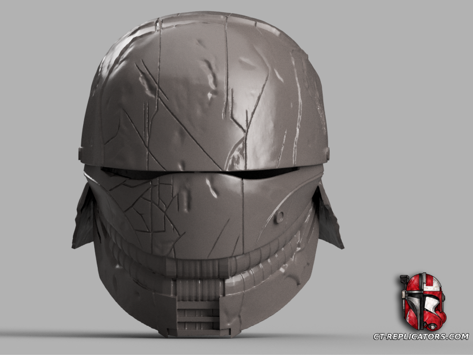 STL 3D Print Files Sith The Acolyte Star Wars helmet Qimir The Stranger 1:1 Replica