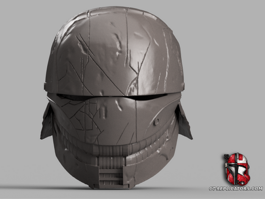 STL 3D Print Files Sith The Acolyte Star Wars helmet Qimir The Stranger 1:1 Replica