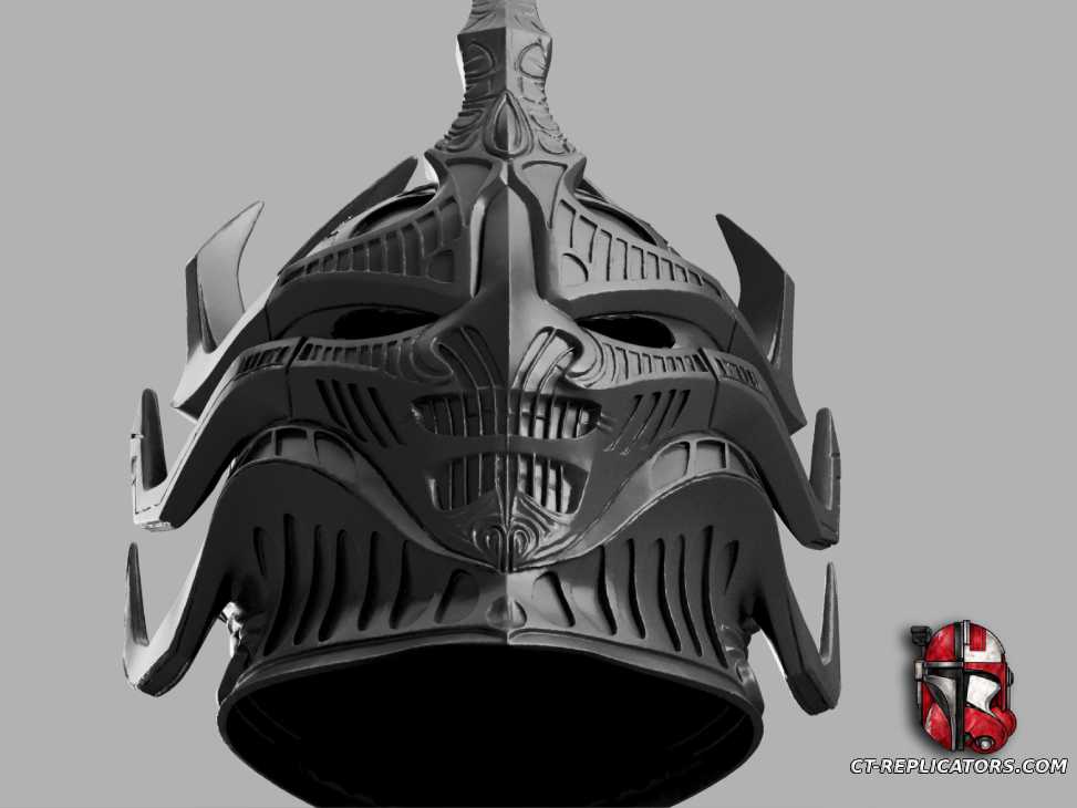 STL 3D Print Files Daedric Helmet Elder Scrolls IV:Oblivion Remastered Cosplay 1;1 Replica
