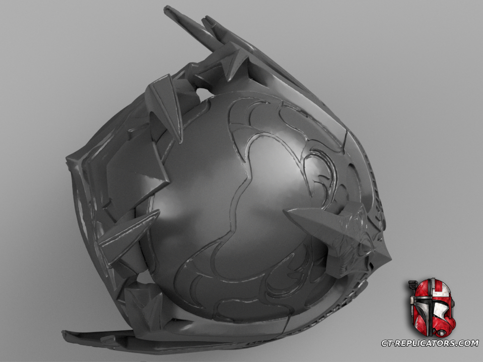 STL 3D Print Files Daedric Helmet Elder Scrolls IV:Oblivion Remastered Cosplay 1;1 Replica