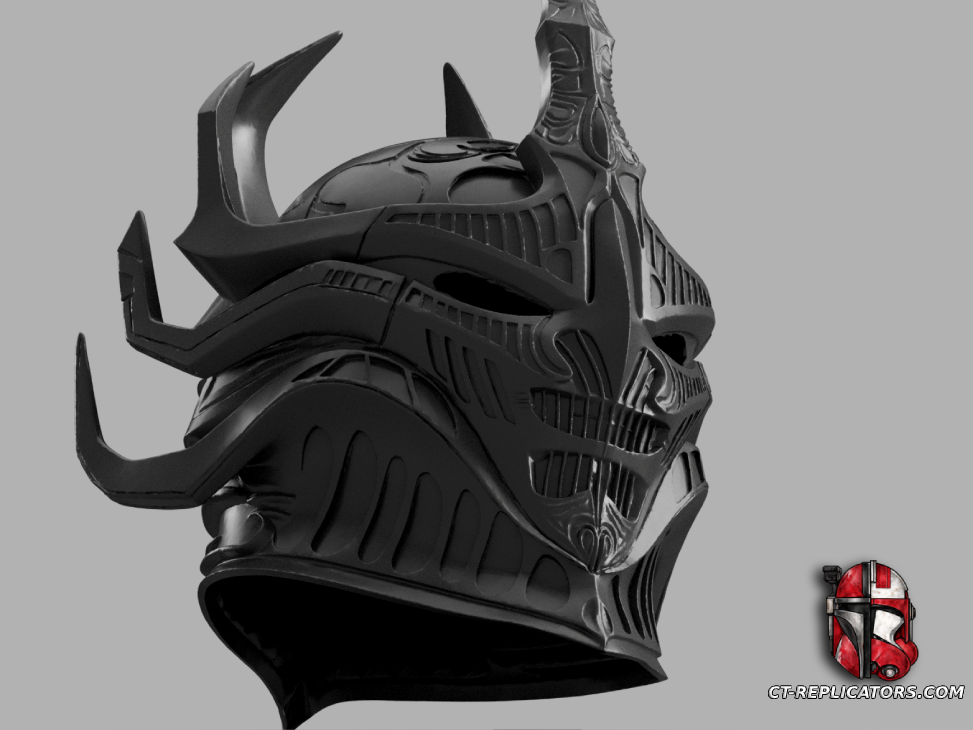 STL 3D Print Files Daedric Helmet Elder Scrolls IV:Oblivion Remastered Cosplay 1;1 Replica