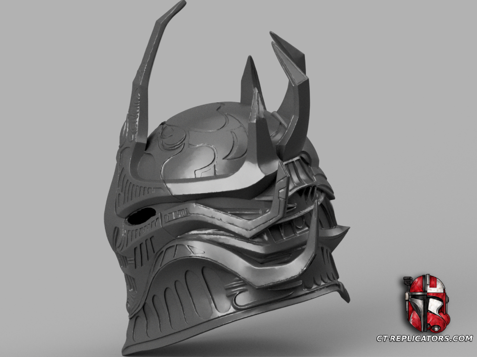 STL 3D Print Files Daedric Helmet Elder Scrolls IV:Oblivion Remastered Cosplay 1;1 Replica