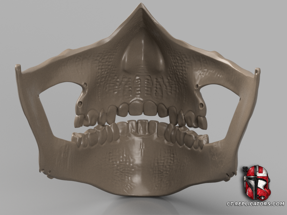 STL 3D Print Files Death Stranding Higgs skull mask Cosplay 1:1 Replica
