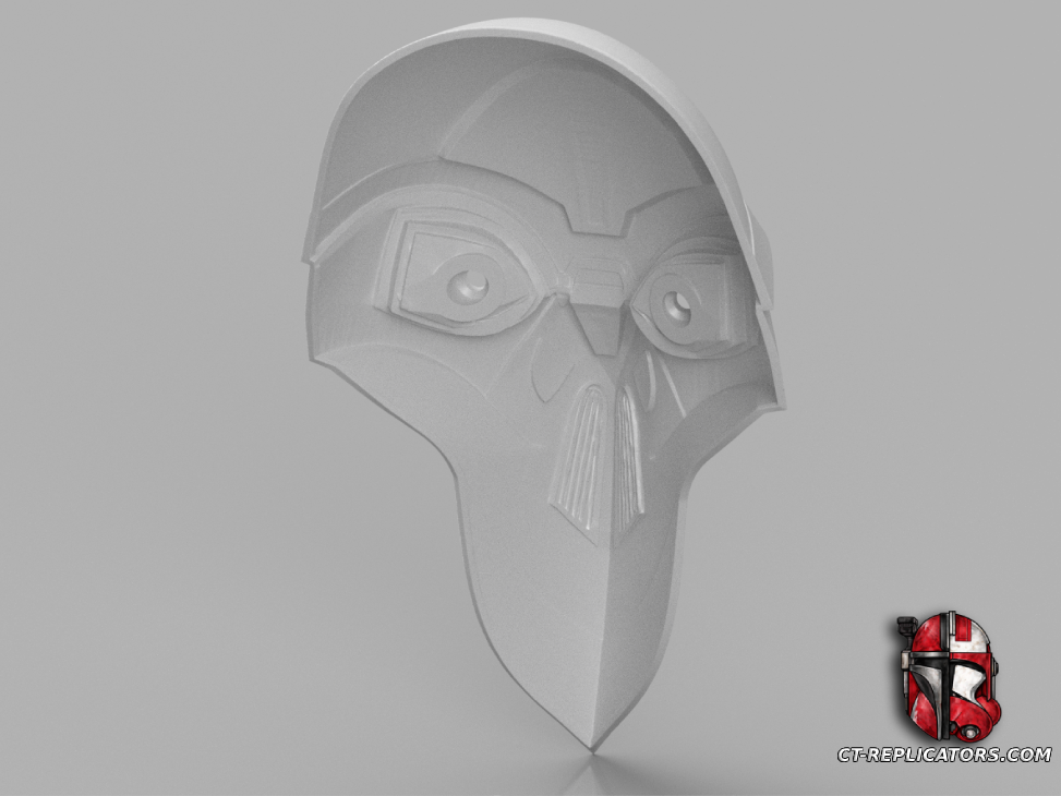 STL 3D Print Files Sith Inquisitor Mask - Tales of the Jedi Star Wars 1:1 Cosplay Replica