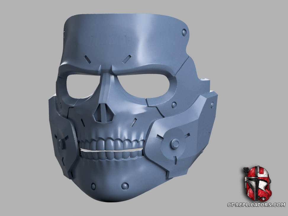 STL 3D Print FIles Die Hardman Mask Death Stranding Cosplay 1:1 Replica