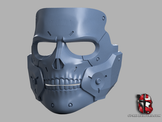 STL 3D Print FIles Die Hardman Mask Death Stranding Cosplay 1:1 Replica