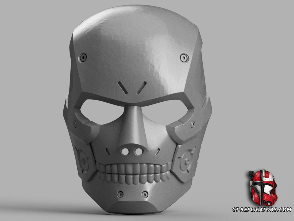 STL 3D Print Files Ludens Mask Death Stranding Cosplay 1:1 Replica