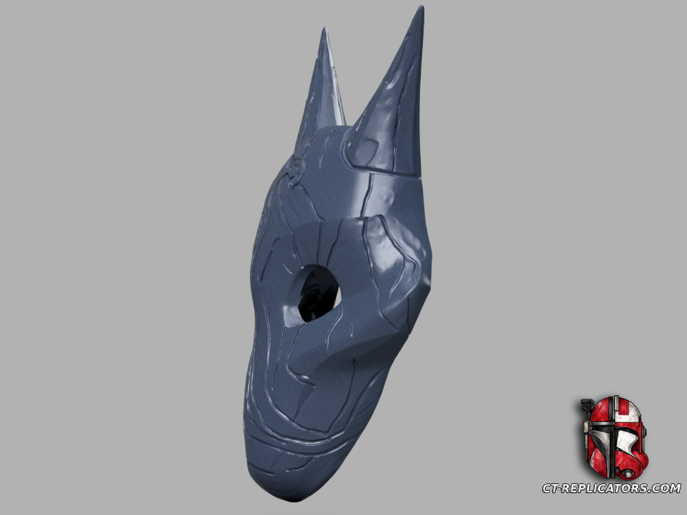 STL 3D Print Files Kindred Mask cosplay 1:1 replica - League Of Legends