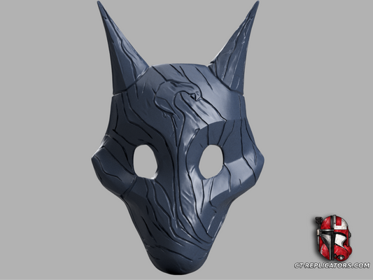 STL 3D Print Files Kindred Mask cosplay 1:1 replica - League Of Legends