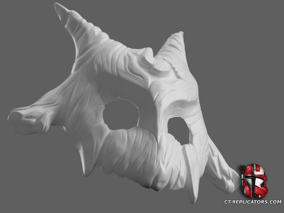 STL 3D Print Files Kindred Mask Sheep cosplay 1:1 replica - League Of Legends