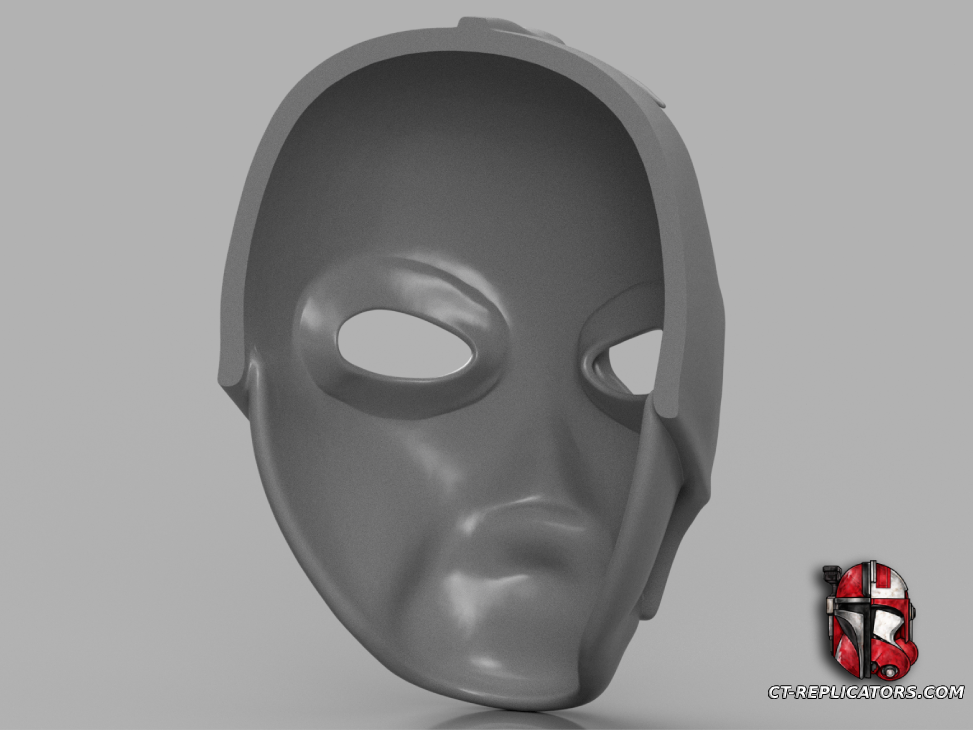 STL 3D Print Files Darth Nihilus Mask Star Wars - Cosplay 1:1 Replica