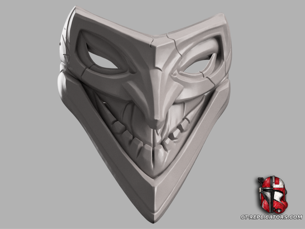 STL 3D Print Files Shaco Mask - League Of Legends Cosplay 1:1 Replica