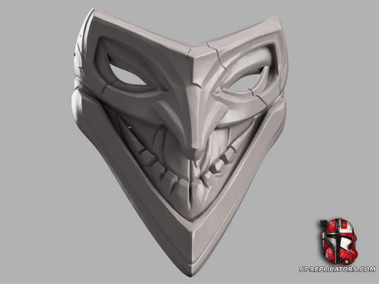 STL 3D Print Files Shaco Mask - League Of Legends Cosplay 1:1 Replica