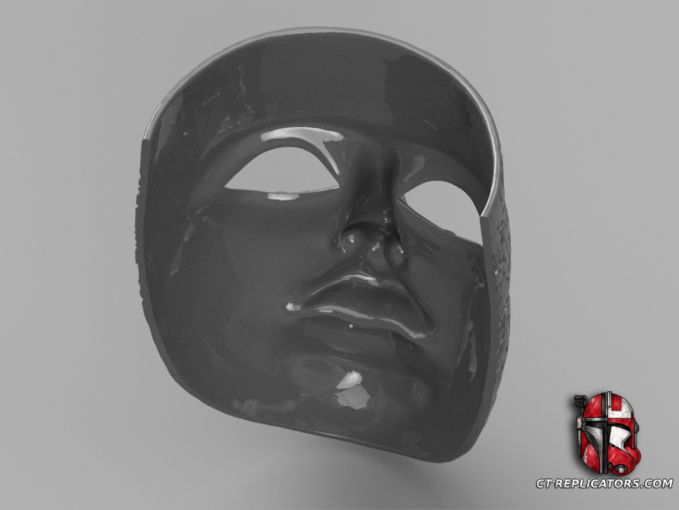 STL 3D Print Files Kingdom Of The Heaven - Baldwin IV Mask - Cosplay 1:1 Replica