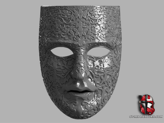 STL 3D Print Files Kingdom Of The Heaven - Baldwin IV Mask - Cosplay 1:1 Replica