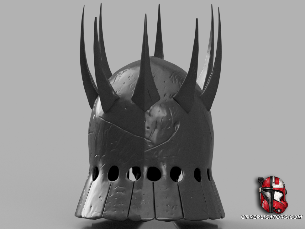 Eredin Bréacc Glas Helmet - Witcher 3 - Cosplay 1:1 Replica