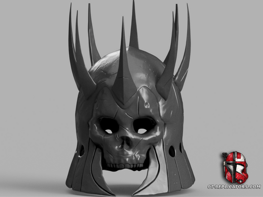 Eredin Bréacc Glas Helmet - Witcher 3 - Cosplay 1:1 Replica