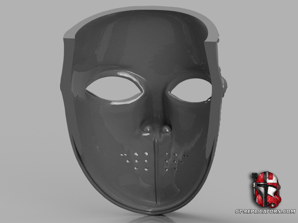 STL 3D Print FIles Kingdom Of The Heaven - Concept Crusader Mask - Cosplay 1:1 Replica