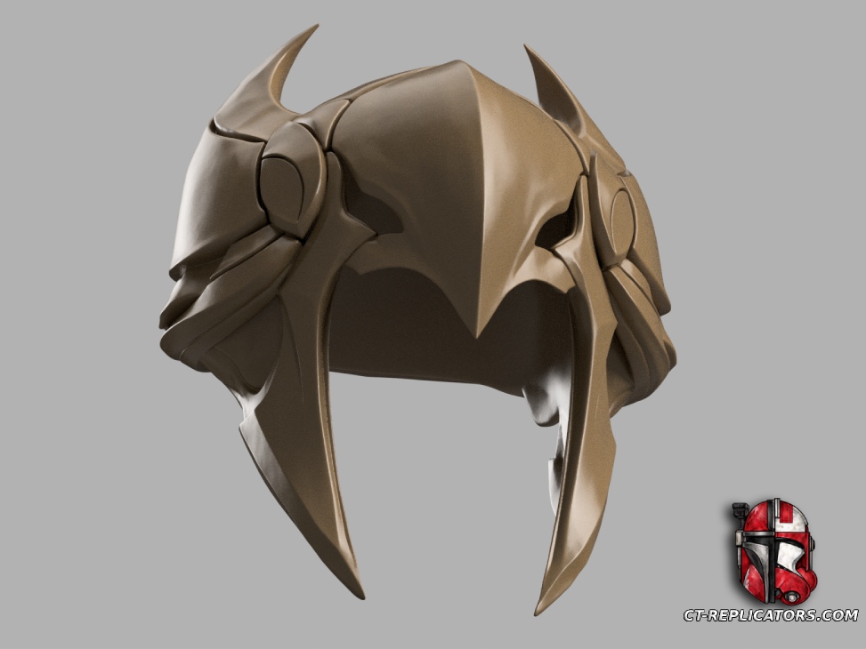 STL 3D Print Files Original Azir Helmet - League Of Legends Cosplay 1:1 Replica