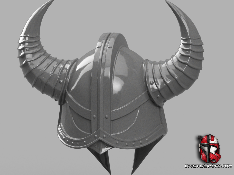 STL 3D Print Files Tryndamere Helmet - League Of Legends Cosplay 1:1 Replica