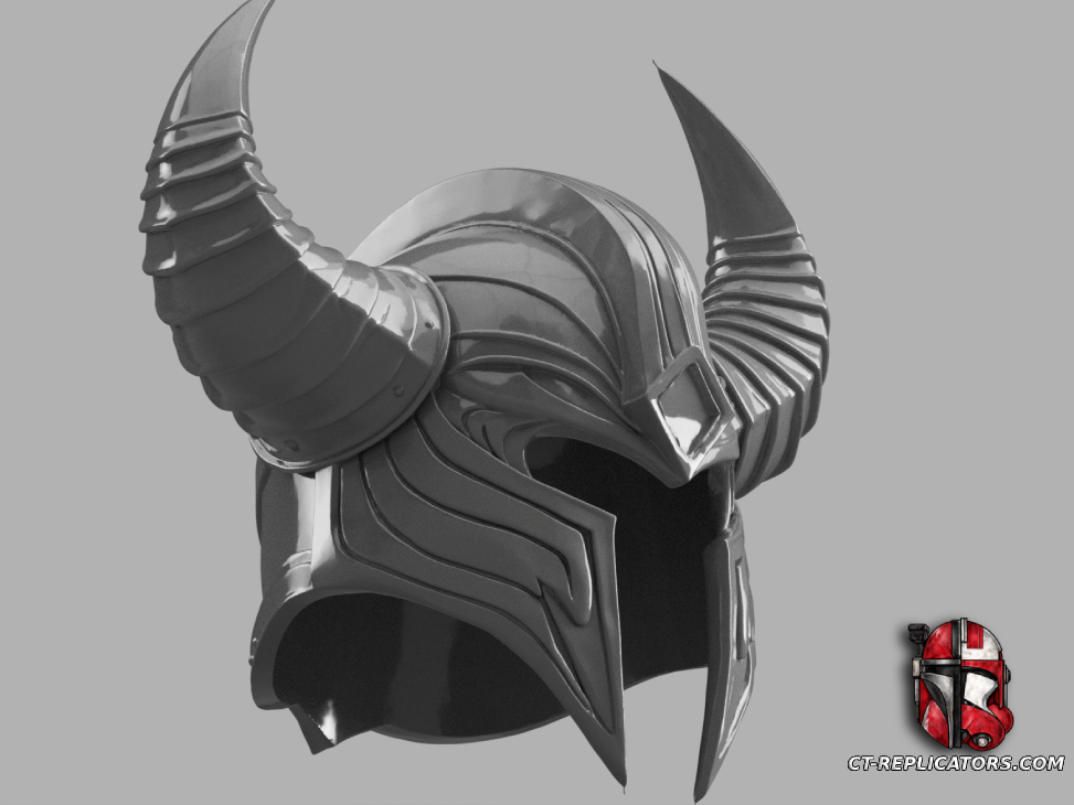 STL 3D Print Files Tryndamere Helmet - League Of Legends Cosplay 1:1 Replica
