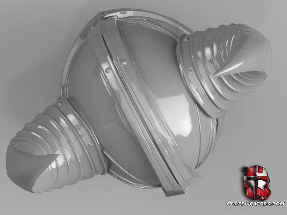 STL 3D Print Files Tryndamere Helmet - League Of Legends Cosplay 1:1 Replica