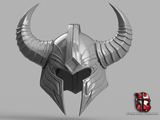 STL 3D Print Files Tryndamere Helmet - League Of Legends Cosplay 1:1 Replica