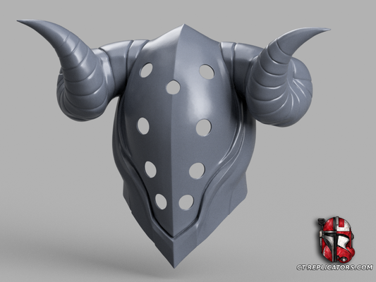 STL 3D Print Files Blood Knight Hecarim Helmet - League Of Legends Cosplay 1:1 Replica