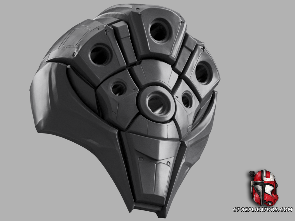 STL 3D Print Files Jax Mask - League Of Legends Cosplay 1:1 Replica