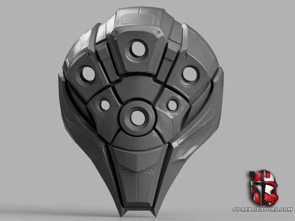 STL 3D Print Files Jax Mask - League Of Legends Cosplay 1:1 Replica