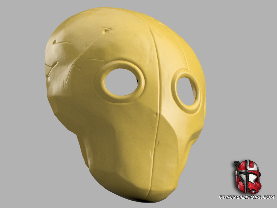 STL 3D Print FIles Blitzcrank Mask - League Of Legends Cosplay 1:1 Replica
