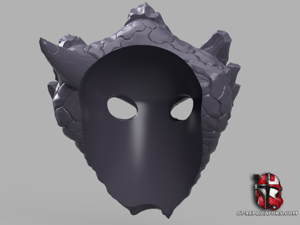 STL 3D Print Files Coral Reef Malphite Head - League Of Legends Cosplay 1:1 Replica