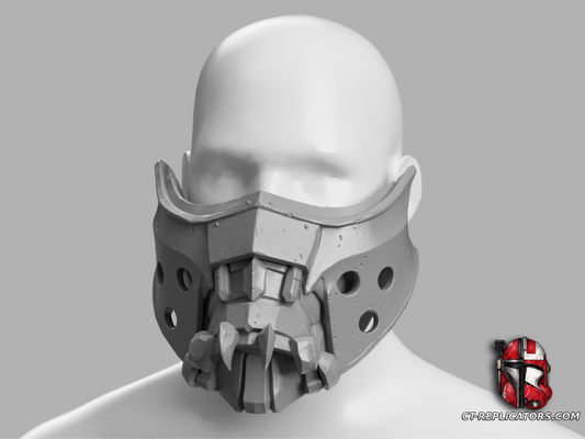 STL 3D Print Files SCION Mask - League Of Legends Cosplay 1:1 Replica
