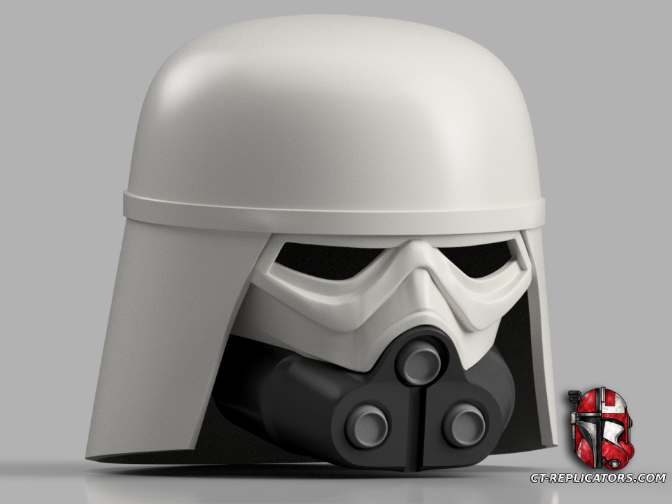 The Mandalorian and Grogu - Snowtrooper Helmet - Cosplay 1:1 Replica